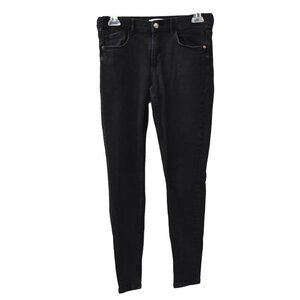 Zara The Skinny Black Denim Jeans Girls Size 13 14